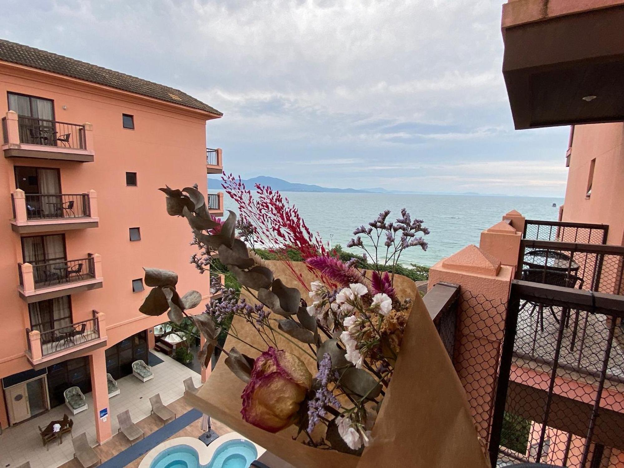 Resort Pe Na Areia - Studios Direto Com Proprietario Jbvjr Флоріанополіс Екстер'єр фото
