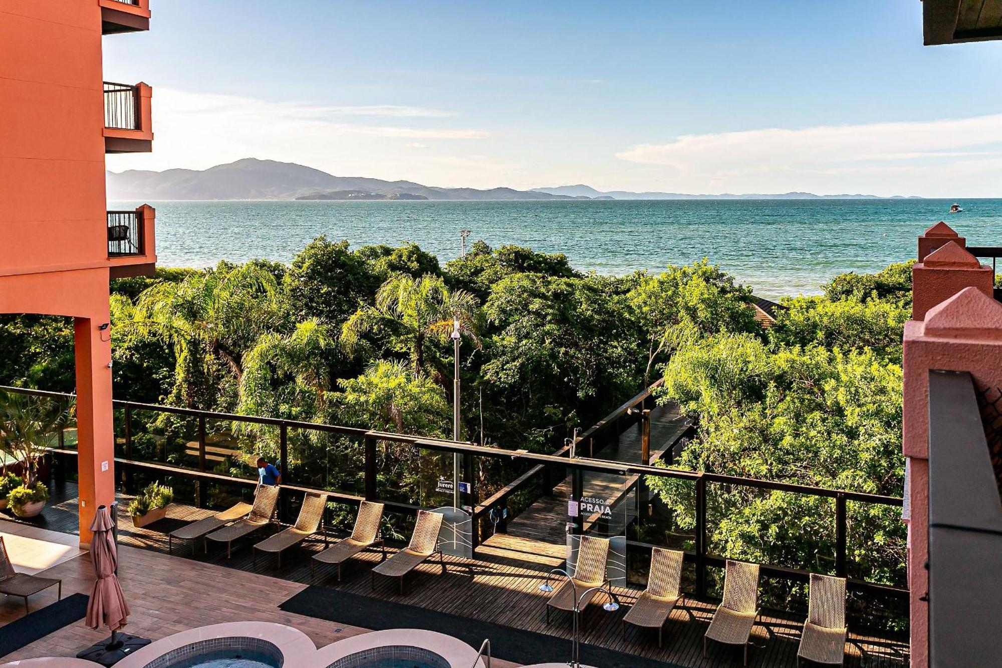 Resort Pe Na Areia - Studios Direto Com Proprietario Jbvjr Флоріанополіс Екстер'єр фото